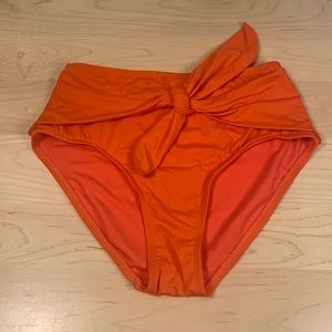 NWOT Tie Waist High Rise Bikini Swimsuit Bottoms